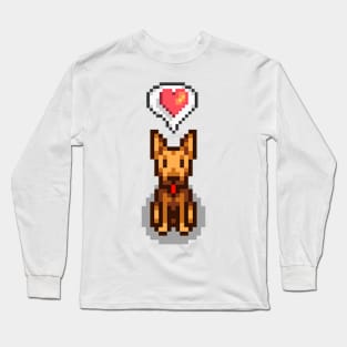 Stardew Valley Happy Dog 2 Long Sleeve T-Shirt